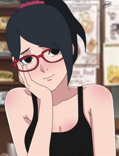 sarada uchiha hentai|Character sarada